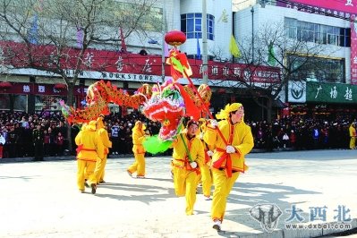 平涼舞龍（資料圖）