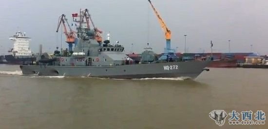 　　資料圖：越南自制巡邏艦。