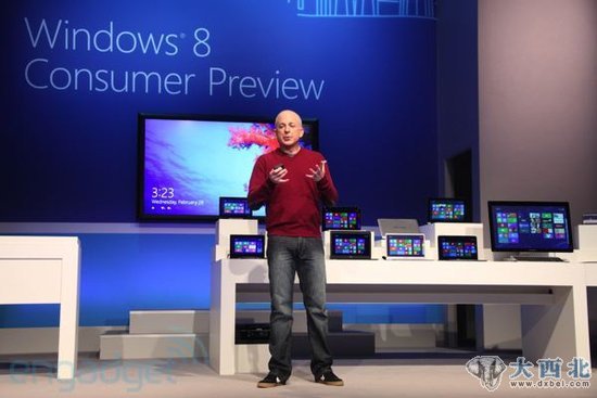 圖文直播：微軟發(fā)布Windows 8消費者預覽版