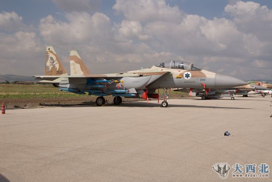 資料圖：以色列空軍F-15I戰(zhàn)斗機(jī)。