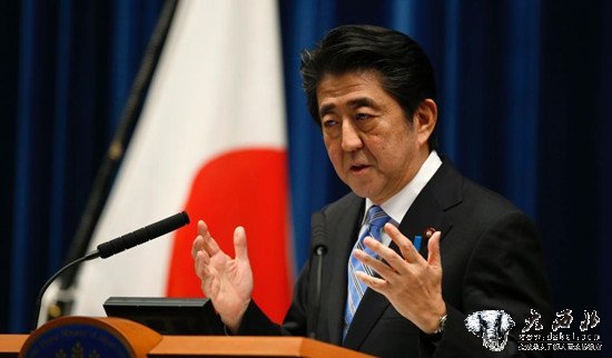 資料圖：日本首相安倍晉三。