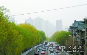 4月1日蘭州市天氣陰沉