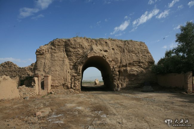 甘肅 河西走廊山丹一帶的明長城古峽口驛遺址