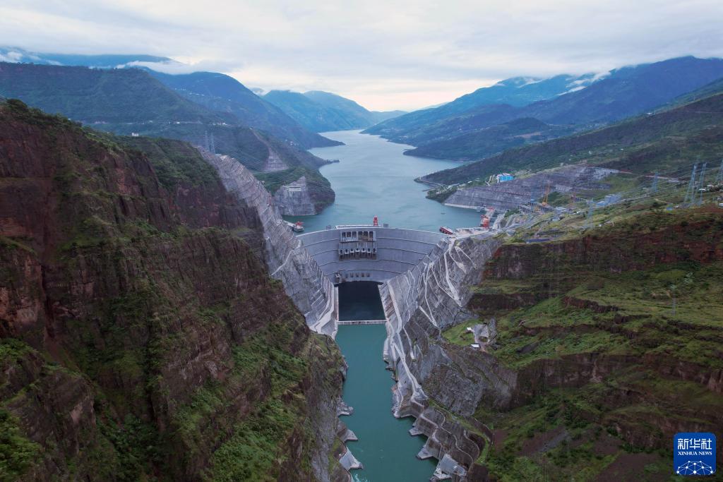 白鶴灘水電站累計發(fā)電