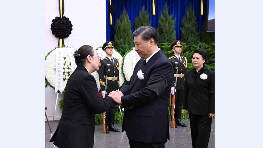 李克強同志遺體在京火